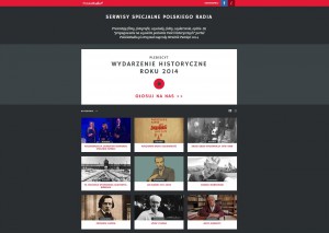 Internetowe serwisy historyczne Portalu PolskieRadio