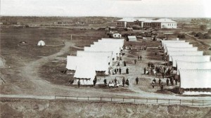 Namioty lazaretów rosyjskich w Rumunii, 1878 r