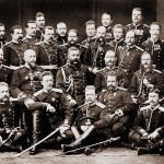 Oficerowie i sierżanci Lejb-Gwardyjskiego Fińskiego Pułku,1878 r
