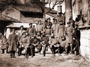 Rosyjscy oficerowie, Tyrnowo 1877 r