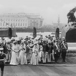 odsłonięcie pomnika Piotra Wielkiego, Sankt Petersburg, 1909 r