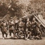 Żołnierze gruzińskiej milicji, 1877 r