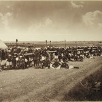 Żołnierze i oficerowie 1-szej artyleryjskiej brygady Lejb-Gwardii Wielkiego Księcia Mikołaja Mikołajewicza w okolicach Stambułu, 1878 r