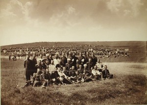 Żołnierze i oficerowie Lejb-Gwardyjskiego Preobrażeńskiego Pułku, Turcja, 1878 r