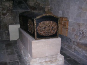 Sarkofag pochowanego w krypcie katedry w Lund w Szwecji biskupa Winstrupa/ fot. vask CC-BY-3.0