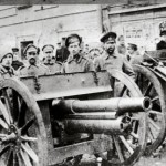 Artyleria na ulicach Piotrogrodu marzec 1917Artyleria na ulicach Piotrogrodu marzec 1917