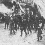 Demonstracja podczas krwawej niedzieli 9 (22) stycznia 1905 r