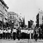 Demonstracja żołnierzy w Piotrogrodzie, 1917