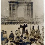 Minich Gapon pod Narwską Bramą, 9 (22) stycznia 1905