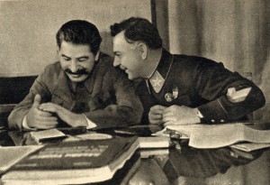 Stalin i Woroszyłow, zdjęcie z 1935 roku