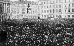 Strajk powszechny we Lwowie, 28 listopada 1905 r