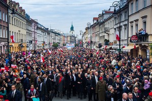 Prezydencki marsz Razem dla Niepodległej / fot. Wojciech Olkusnik, prezydent.pl