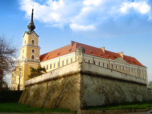 Zamek widziany od strony bastionu świętej Marii/ fot. Derbeth CC BY-SA 3.0