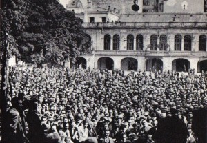 Wiec Centrolewu w warszawskiej Dolinie Szwajcarskiej, 15 września 1930