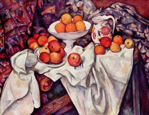 Jabłka i pomarańcze, Paul Cézanne (1895–1900), Musée d’Orsay, Paryż