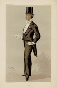 Mężczyzna we fraku, ok. 1900 r.