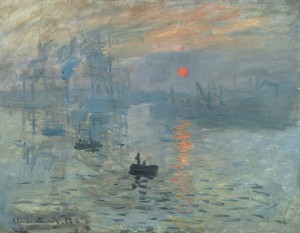 Impresja, wschód słońca, Monet