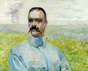 Portret brygadiera Piłsudskiego, autorstwa Jacka Malczewskiego