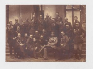Zdjęcie z Piłsudskim, gen. Wieniawą-Długoszewskim i gen. Rozwadowskim z Belwederu 1921 r., zdjęcie dzięki uprzejmości "Podkarpacka Historia"