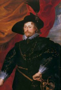 Władysław IV na obrazie Rubensa, 1624 r.