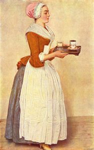 „Dziewczyna z czekoladą” Jean-Étienne Liotard (1744)