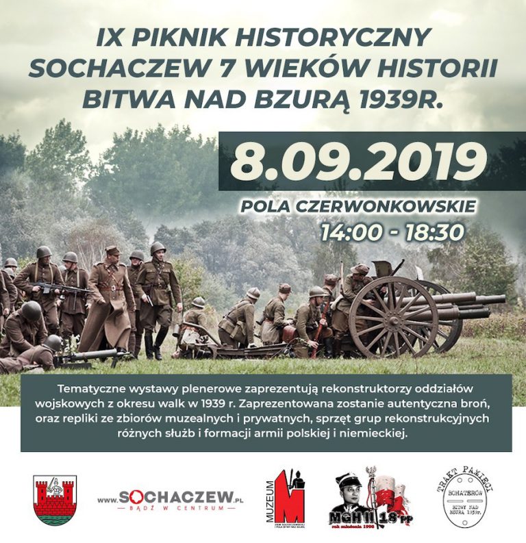 Rekonstrukcja Bitwy Nad Bzurą 1939 W Sochaczewie - 2019 | HISTORIA.org ...