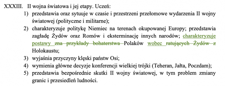 Prekonosultacje podstawy programowej z historii. Nasze propozycje zmian