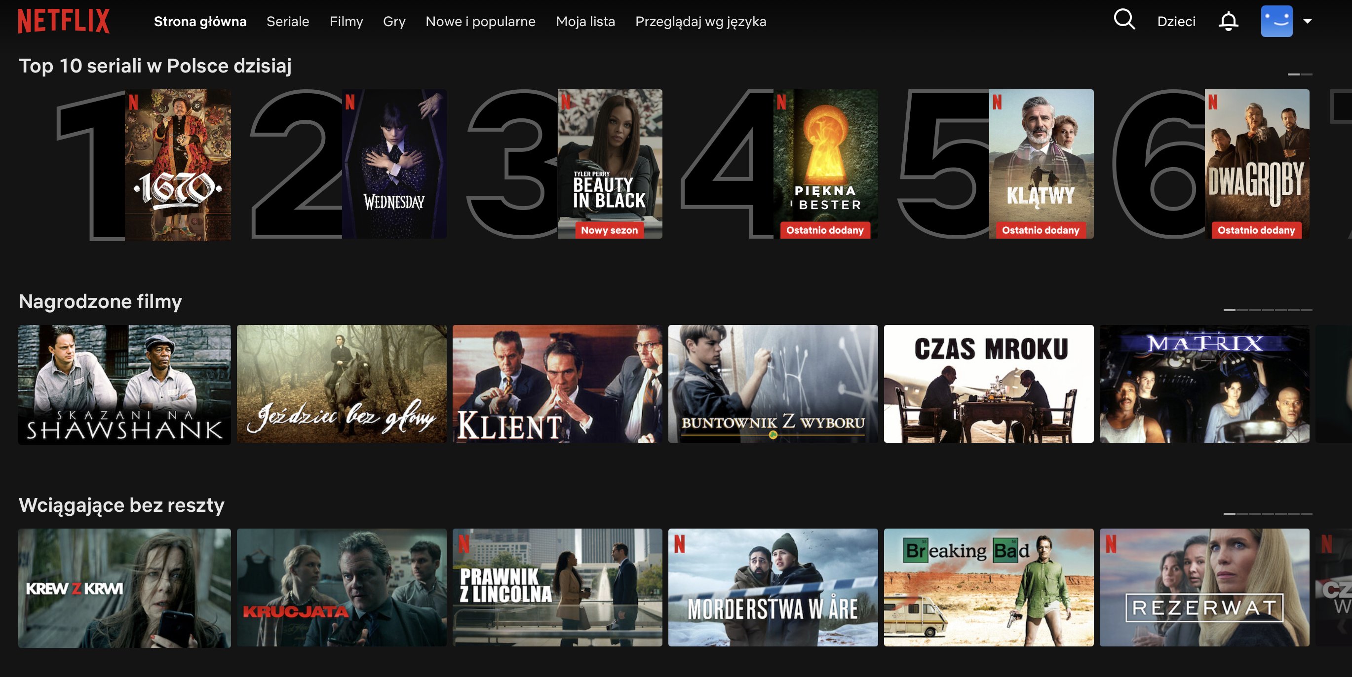 1670 numerem jeden na Netflixie w Polsce