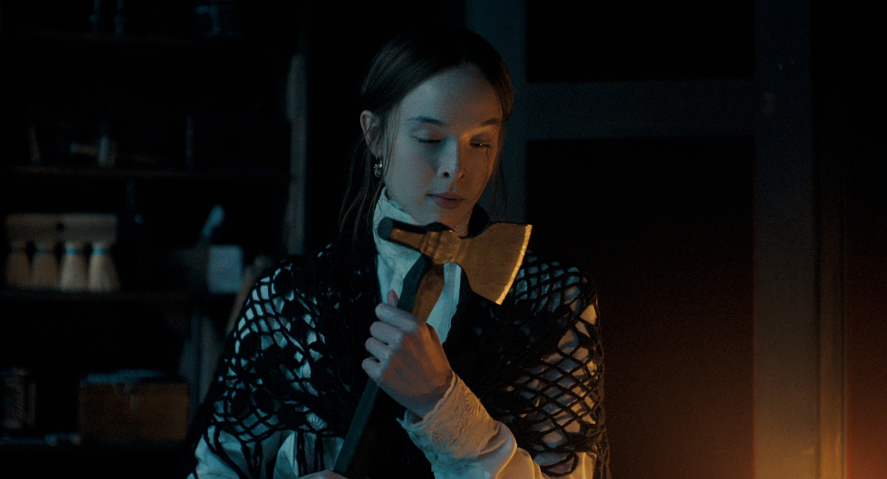 Ella Beatty jako Lizzie Borden w serialu Netflix